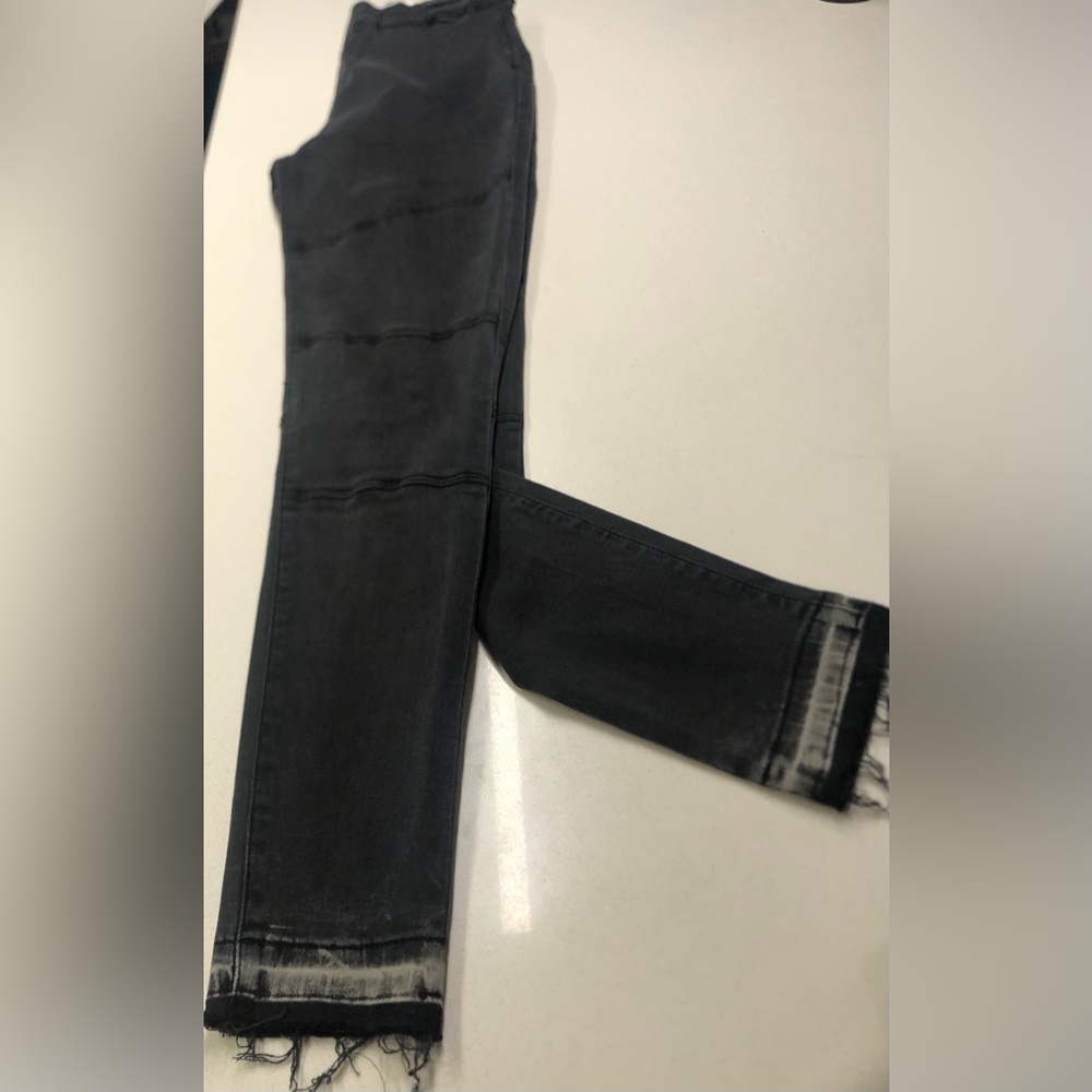 Moto style Jean leggings